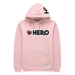 Hood Hero Hoodie - HERO - Rose