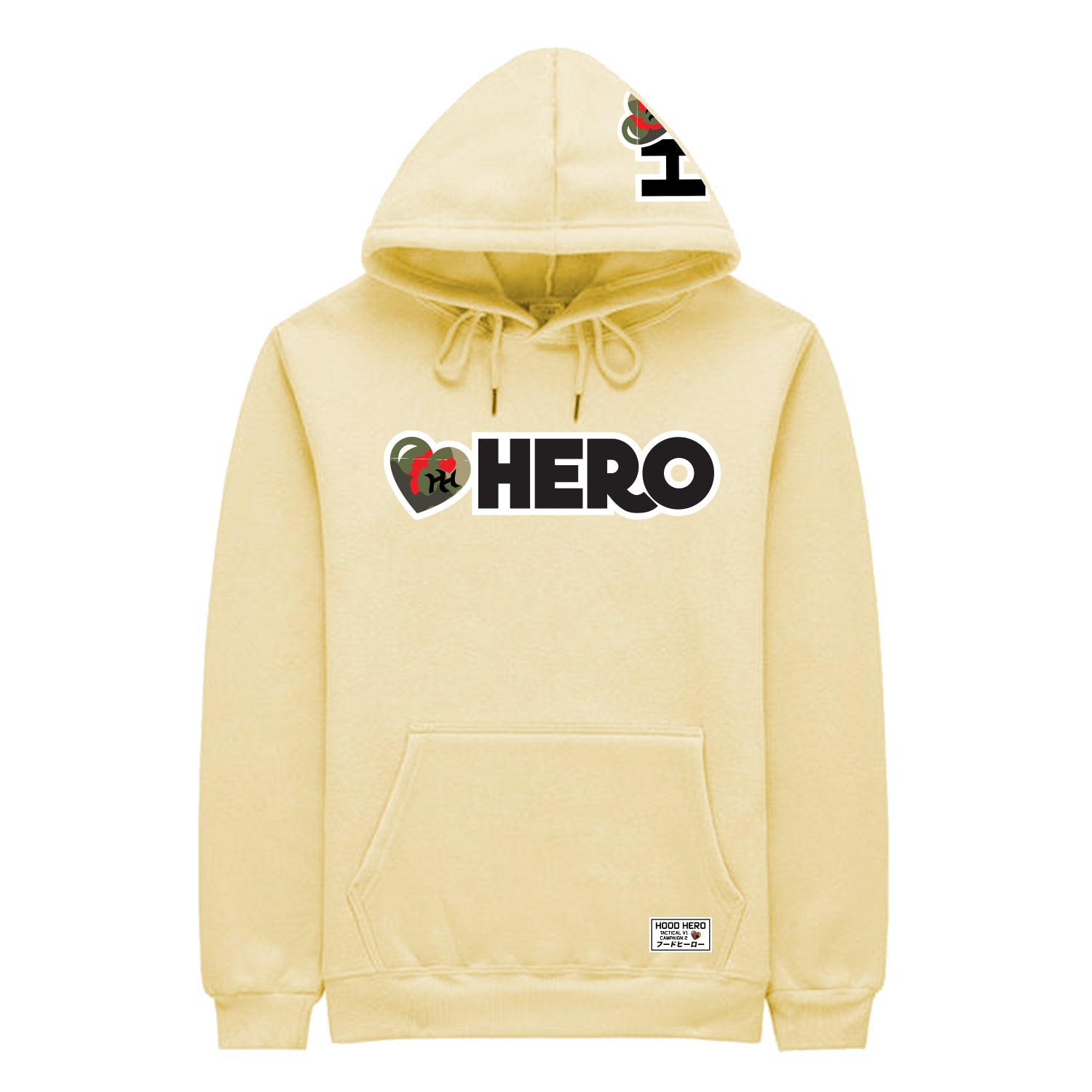 Hood Hero Hoodie HERO Canary