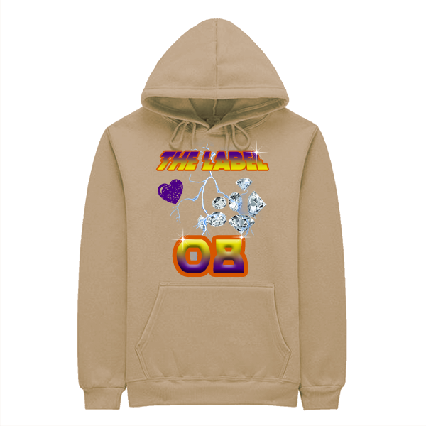 The Label 08 Hoodie - Tan