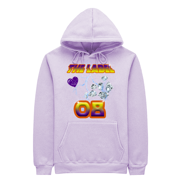 The Label 08 Hoodie - Lavender