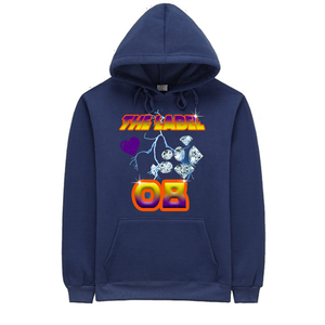 The Label 08 Hoodie - Navy