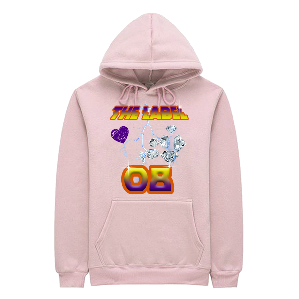 The Label 08 Hoodie - Pink