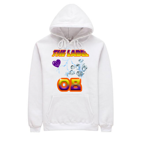 The Label 08 Hoodie - White