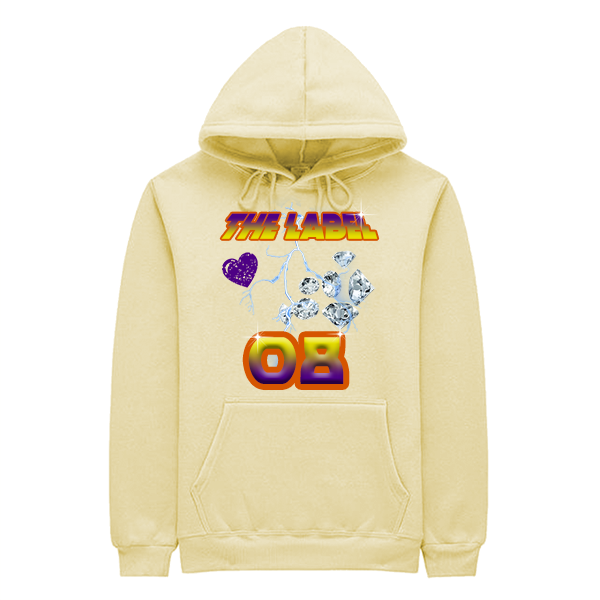 The Label 08 Hoodie - Yellow